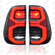 Smoked Led Tail Lights OEM Invincible Toyota Hilux 2016+ - WildTT