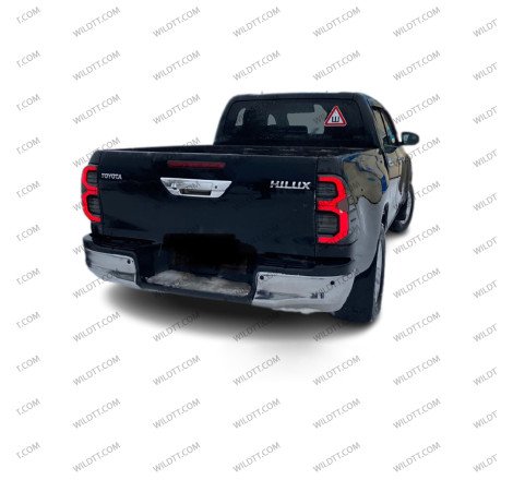 Smoked Led Tail Lights OEM Invincible Toyota Hilux 2016-2026 - WildTT