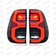 Smoked Led Tail Lights OEM Invincible Toyota Hilux 2016+ - WildTT