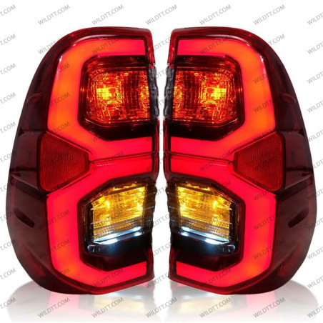 Farolins LED OEM Invincible Toyota Hilux 2016+ - WildTT