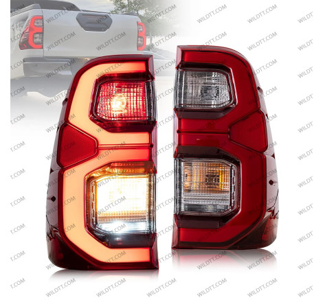 Farolins LED OEM Invincible Toyota Hilux 2016+ - WildTT