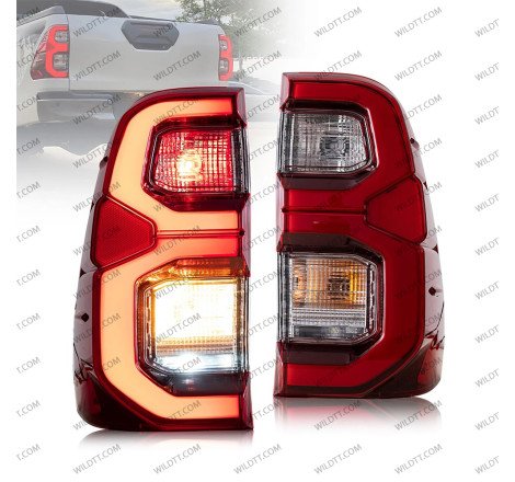 Luci Posteriori a LED OEM Invincible Toyota Hilux 2016-2026 - WildTT