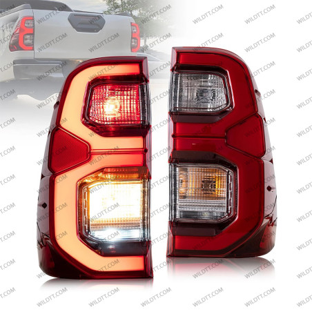 Farolins LED OEM Invincible Toyota Hilux 2016+ - WildTT