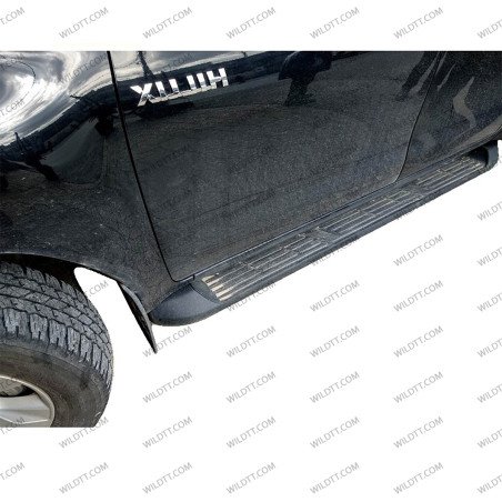 OEM Running Boards Toyota Hilux DC 2016+ - WildTT