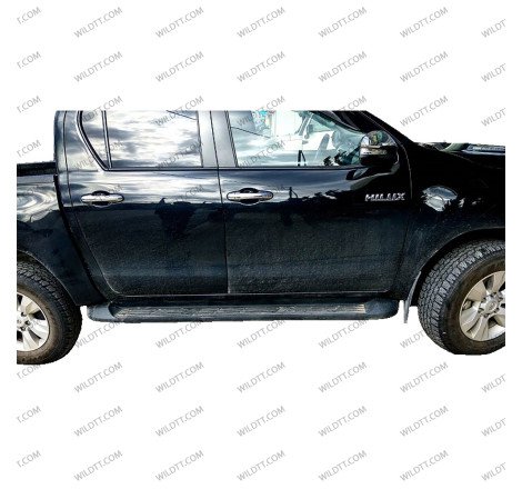 OEM Running Boards Toyota Hilux DC 2016+ - WildTT