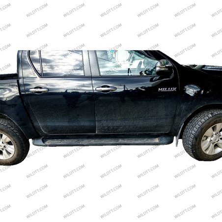 OEM Running Boards Toyota Hilux DC 2016+ - WildTT