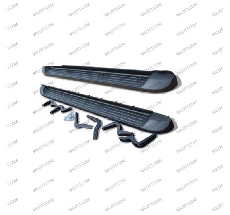 OEM Running Boards Toyota Hilux DC 2016+ - WildTT