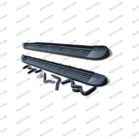 OEM Running Boards Toyota Hilux DC 2016+ - WildTT