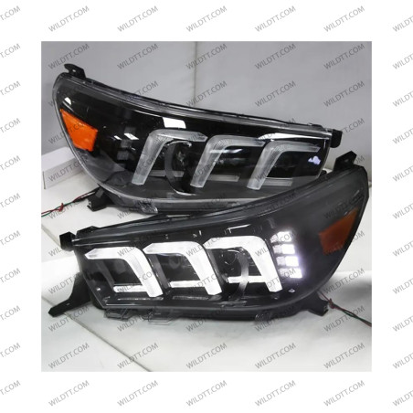 Faros LED Toyota Hilux 2016-2020 - WildTT