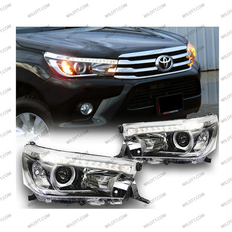 Fari LED Toyota Hilux 2016-2020 - WildTT