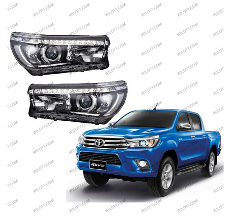 Fari LED Toyota Hilux 2016-2020 - WildTT