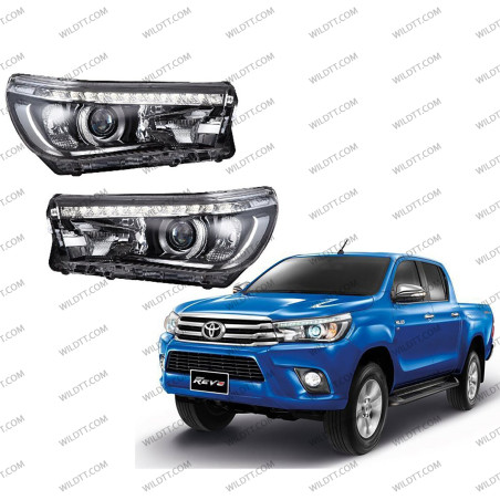 Fari LED Toyota Hilux 2016-2020 - WildTT