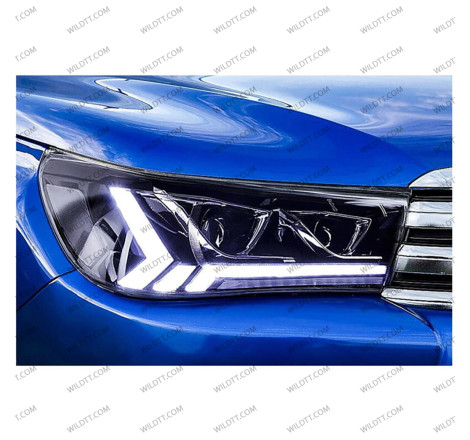 Faróis LED Toyota Hilux 2016-2020 - WildTT