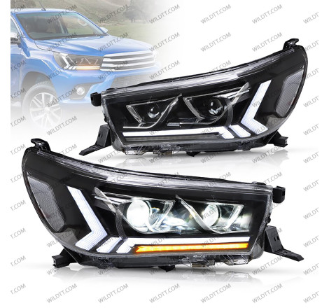 Fari LED Toyota Hilux 2016-2020 - WildTT