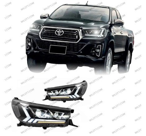 LED-Scheinwerfer Toyota Hilux 2016-2020 - WildTT