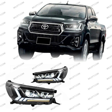 Fari LED Toyota Hilux 2016-2020 - WildTT