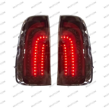 LED Tail Lights Druid Style LED Toyota Hilux 2016-2026 - WildTT