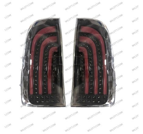 LED Tail Lights Druid Style LED Toyota Hilux 2016-2026 - WildTT
