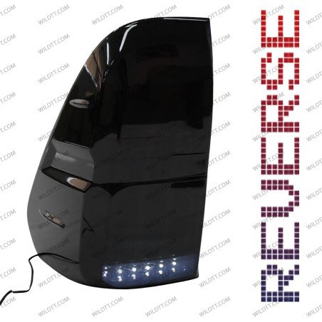 Farolins Druid Style LED Toyota Hilux 2016-2026 - WildTT