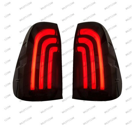 Farolins Druid Style LED Toyota Hilux 2016-2026 - WildTT