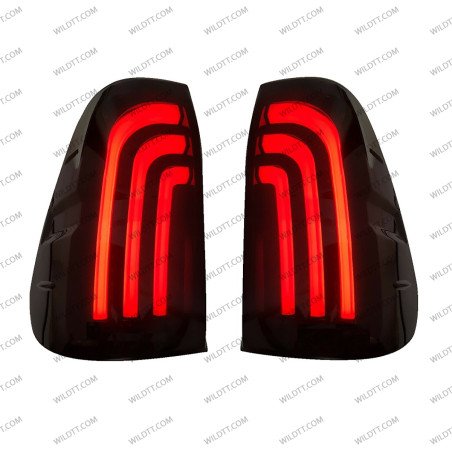 Farolins Druid Style LED Toyota Hilux 2016-2026 - WildTT