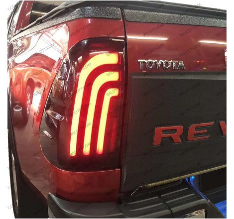 Farolins Druid Style LED Toyota Hilux 2016+ - WildTT