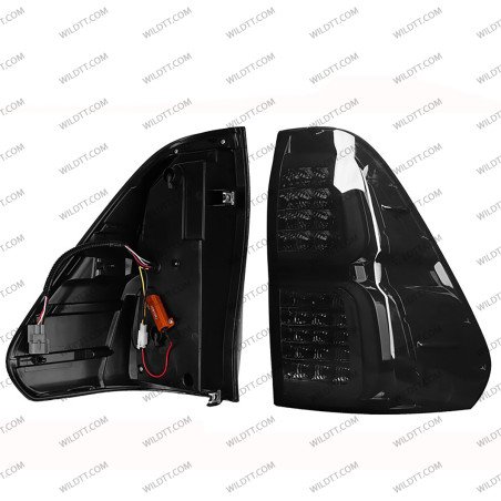 Farolins LED Fumados Toyota Hilux 2016-2026 - WildTT