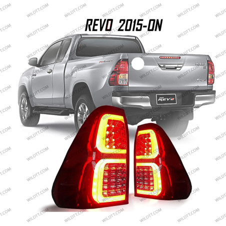 Rauchende LED Rückleuchten Toyota Hilux 2016+ - WildTT