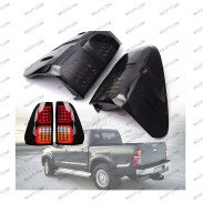 Pilotos Traseros Ahumados LED Toyota Hilux 2016-2026 - WildTT