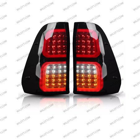Farolins LED Fumados Toyota Hilux 2016-2026 - WildTT