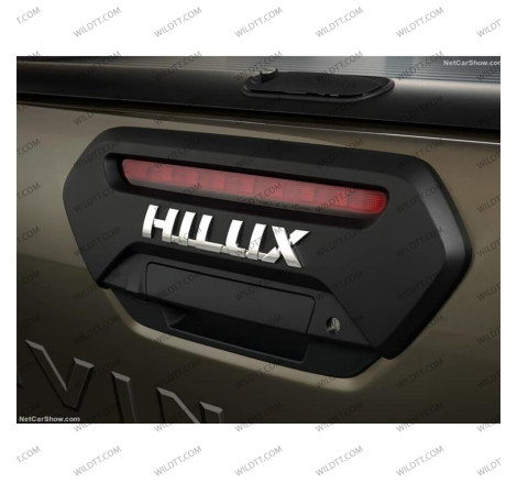 Tailgate Handle Cover "Hilux" Toyota Hilux 2016+ - WildTT