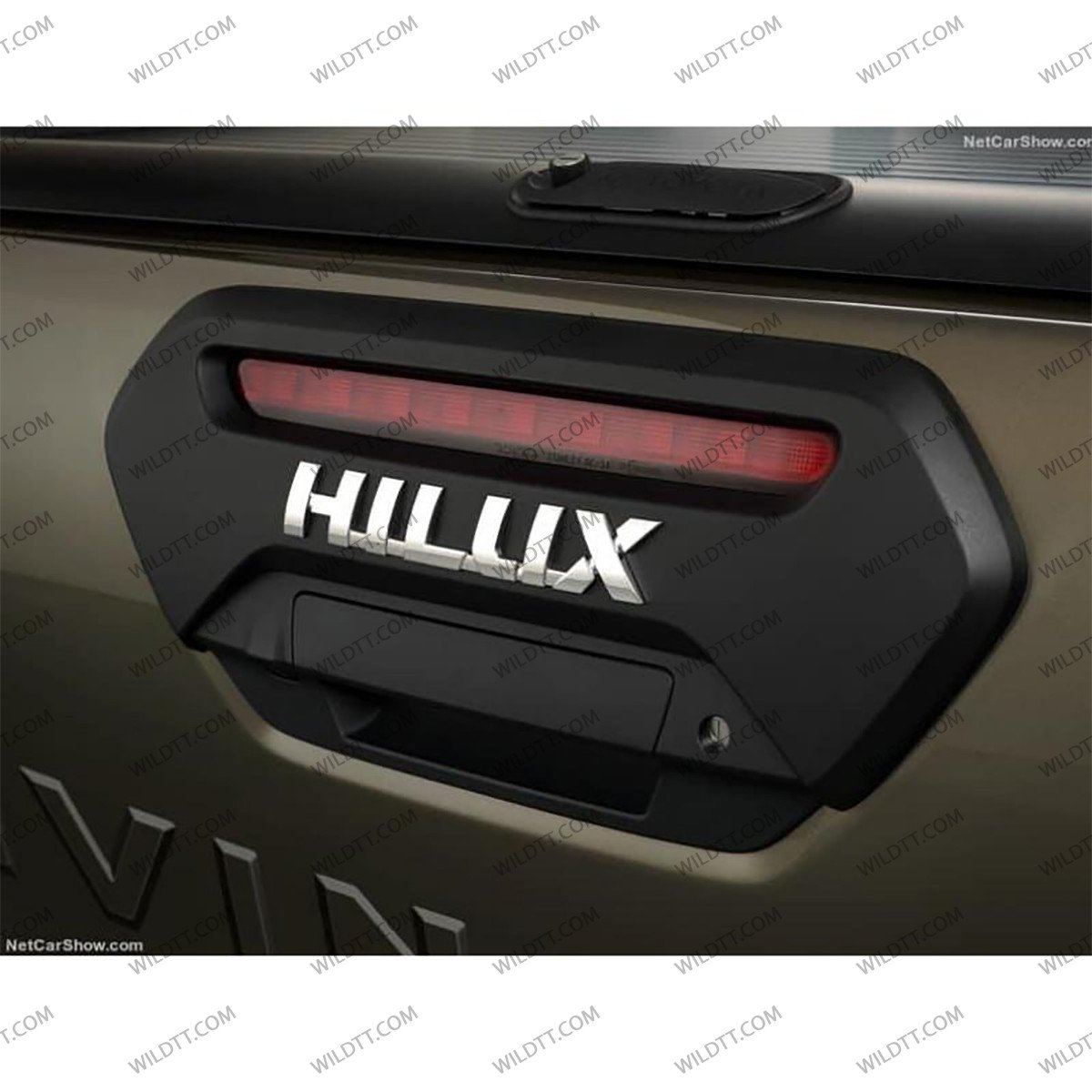 Copertura della Maniglia del Portellone Posteriore "Hilux" Toyota Hilux 2016-2026 - WildTT