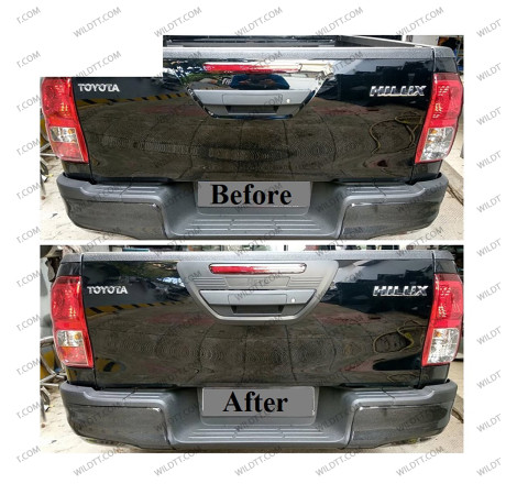 Tapa de la Manija del Portón Trasero Toyota Hilux 2016-2026 - WildTT