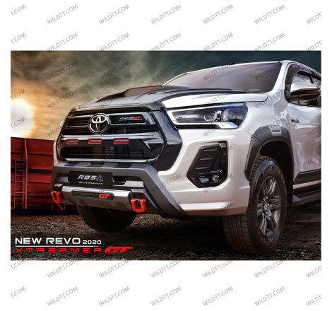 Front Bumper ABS TRD Style Toyota Hilux 2016-2020 - WildTT