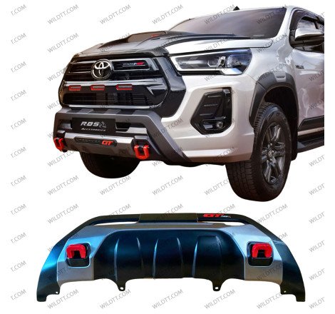 Parachoques Delantero ABS TRD Style Toyota Hilux 2016-2020 - WildTT