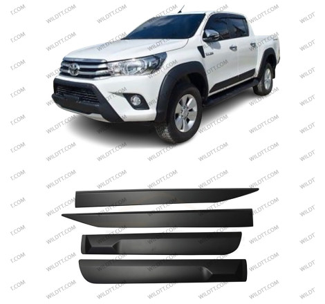 Body Cladding Toyota Hilux DC 2016+ - WildTT