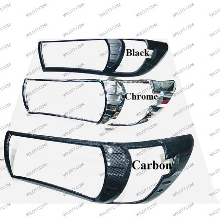 Aro Faróis Frente V2 Toyota Hilux 2016-2026 - WildTT