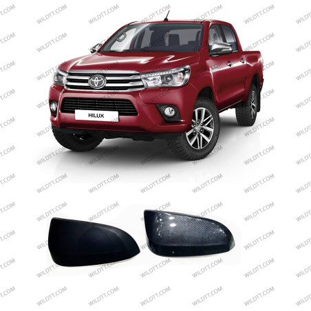 Housses de Rétroviseurs Latéraux Toyota Hilux 2016+ - WildTT