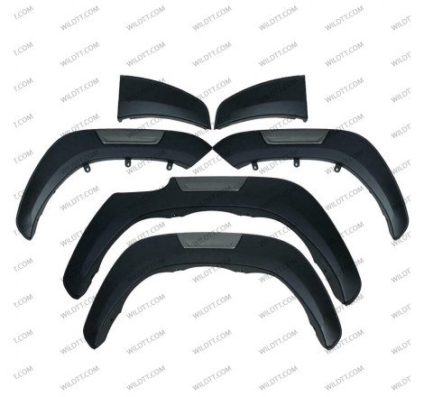 OEM Style Fender Flares Toyota Hilux EC 2016-2020 - WildTT