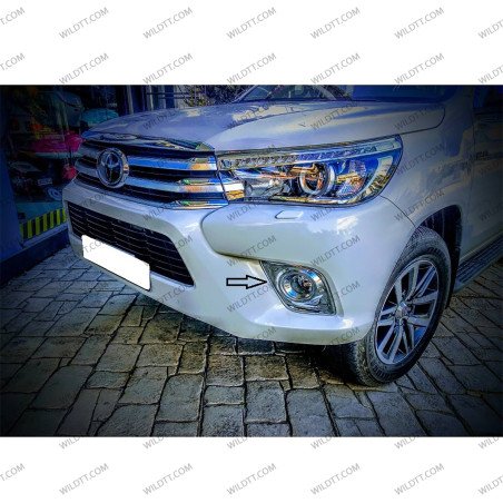 Cubre Faros Antiniebla Toyota Hilux 2016-2020 - WildTT