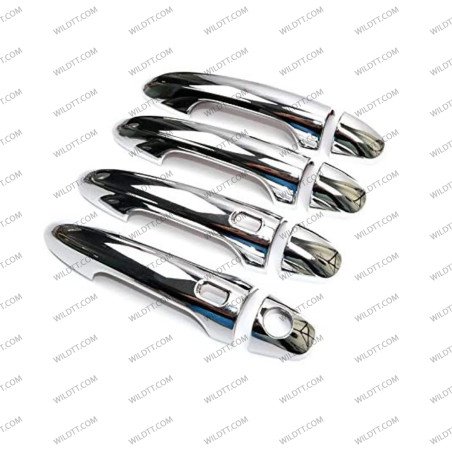 Door Handle Covers W/ Sensor Hole Toyota Hilux 2016+ - WildTT