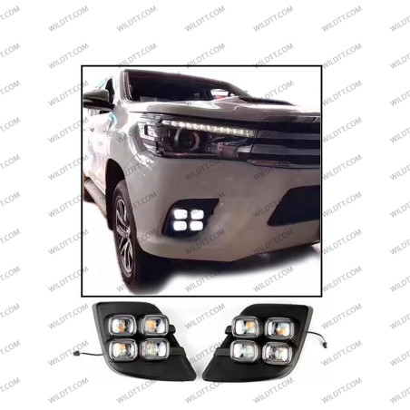 Daylights DRL Toyota Hilux 2016-2020 - WildTT