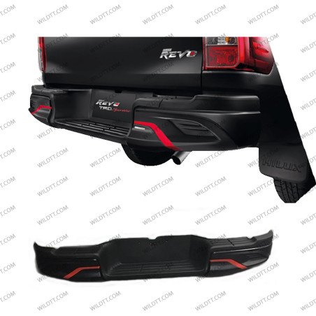 Parachoques Trasero TRD Style Toyota Hilux 2016-2026 - WildTT