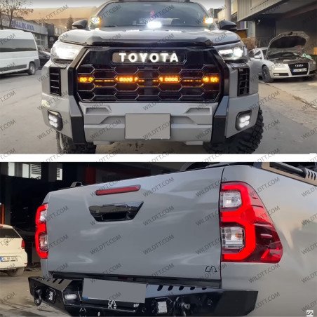 Body Kit Tundra Style Toyota Hilux DC 2016-2020 - WildTT