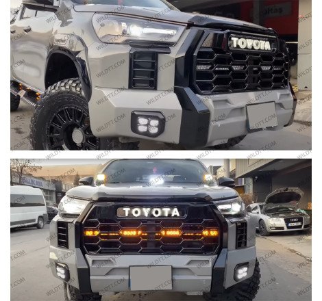 Body Kit Tundra Style Toyota Hilux DC 2016-2020 - WildTT