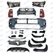 Body Kit Upgrade de Toyota Hilux Invincible 2018-2020 P/ Invincible 2021+ - WildTT