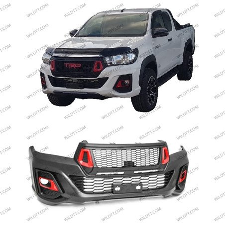 Body Kit TRD Style Toyota Hilux Invincible 2018-2020 - WildTT