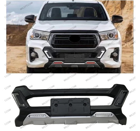 Front Bumper ABS Toyota Hilux Invincible 2018-2020 - WildTT