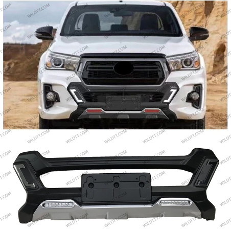 Front Bumper ABS Toyota Hilux Invincible 2018-2020 - WildTT