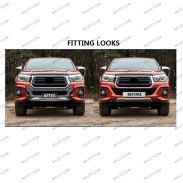 Front Bumper ABS Toyota Hilux Invincible 2018-2020 - WildTT